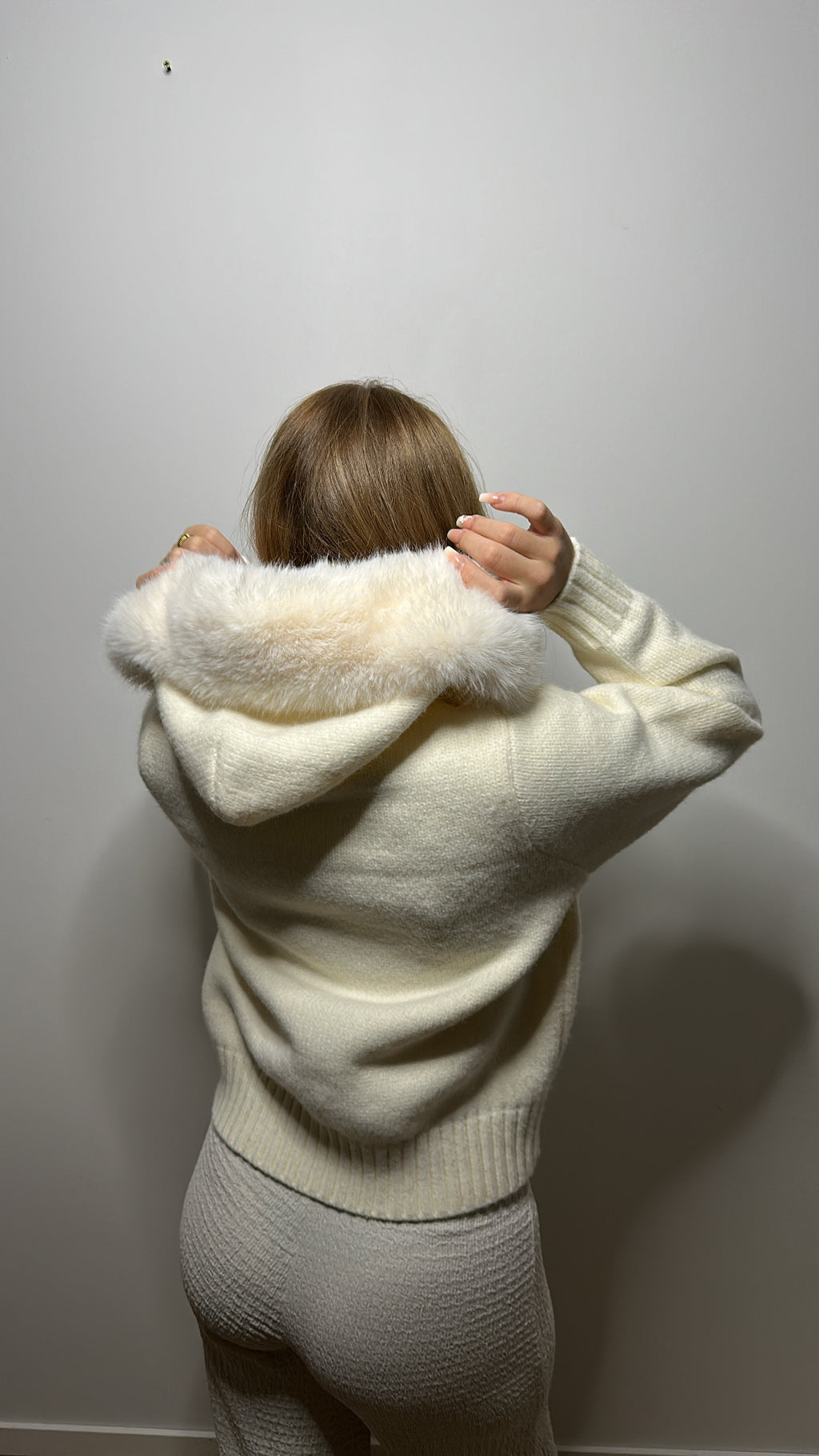 Fur Jacket Zipper