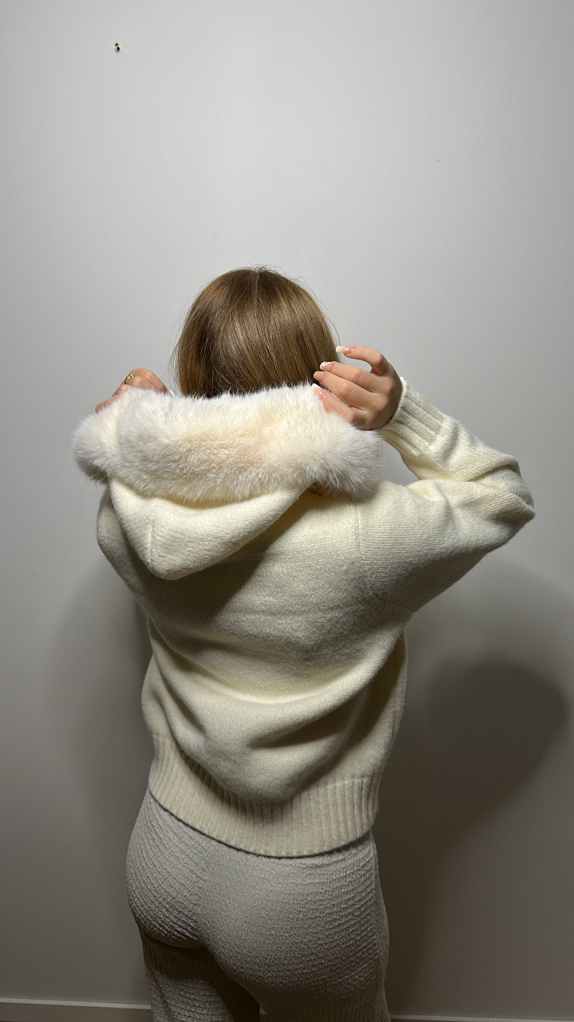 Fur Jacket Zipper